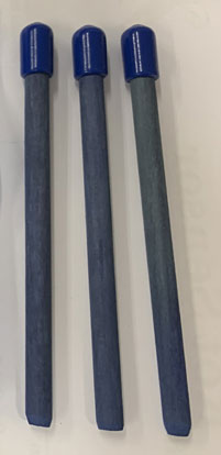 Dry Rot sticks, that change colour when dry rot occurs